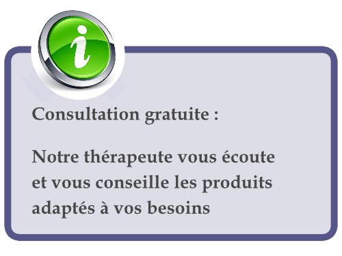 Menu contact consultation therapeute