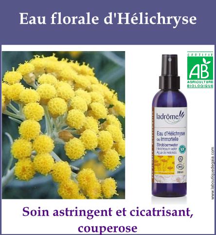 Eau florale helichryse