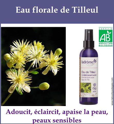 Eau florale tilleul