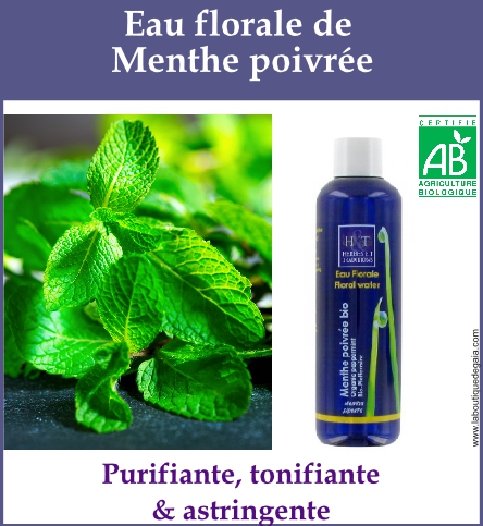 Eau menthe poivree