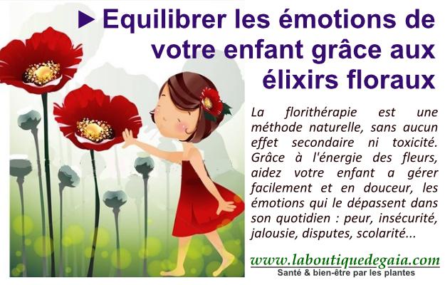 Equilibrer les emotions de votre enfant 