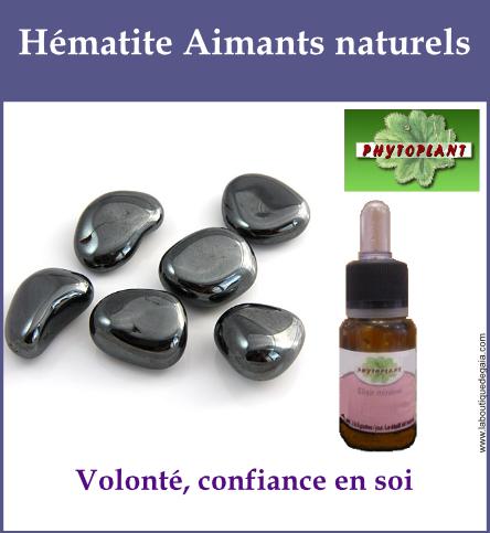 Hematite aimants naturels