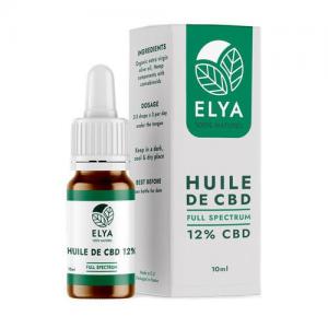 Huile Elya CBD 12 % Premium full Spectrum - 10 ml