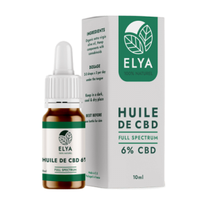 Huile Elya CBD 6 % Premium full Spectrum