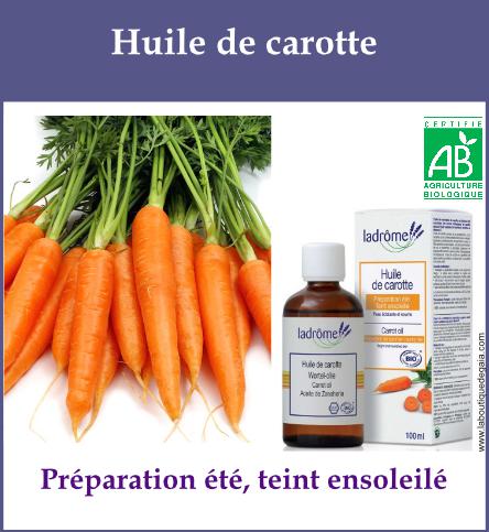 Huile carotte