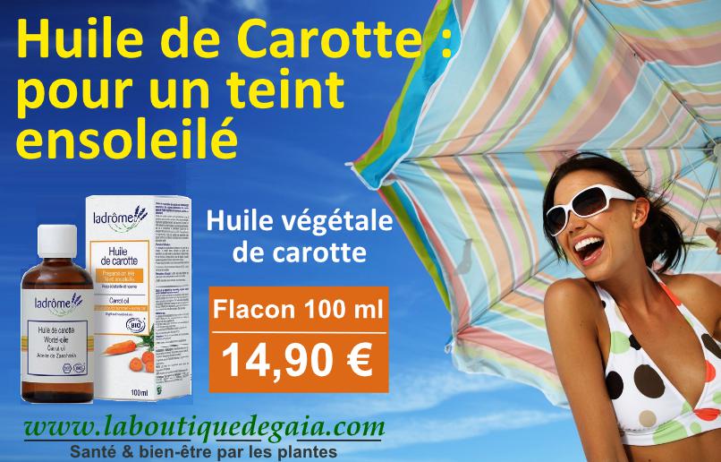 Huile de carotte 