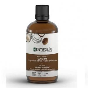 Huile végétale vierge Biologique de Coco  - 100 ml
