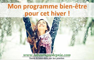 Mon programme bien etre pour cet hiver