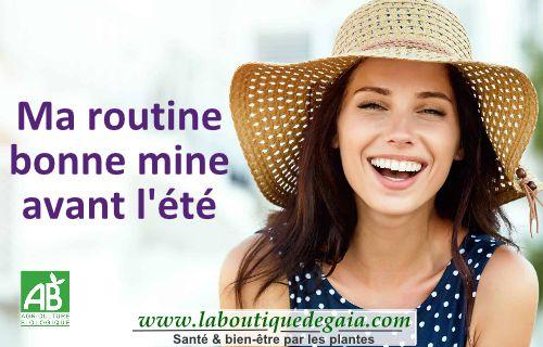 Ma routine bonne mine avant l'été