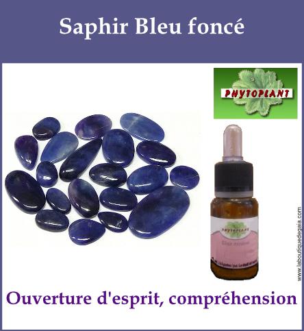 Saphir bleu fonce 1