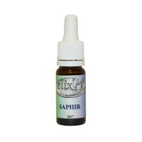 Saphir elixir mineral vecteur en