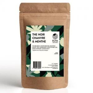 Thé noir Chanvre & Menthe  - Sachet de 35 g